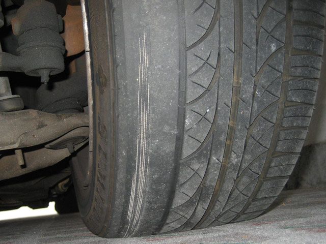 worn-tyre